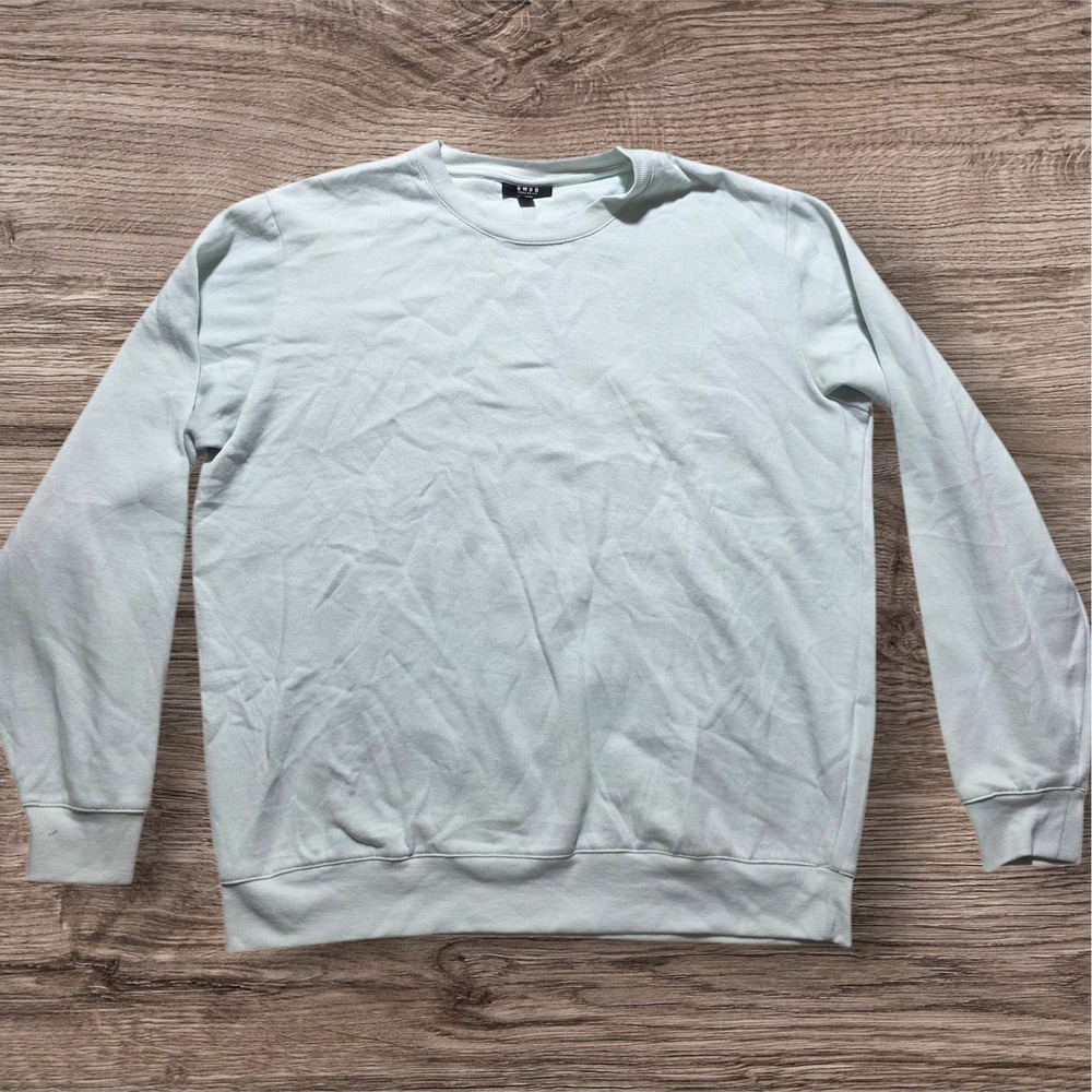 SMOG Regular Fit Crew Neck Pullover‎ Sweatshirt Casual Comfy Mens XL